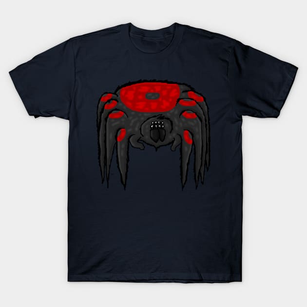 Fluffy Tarantula T-Shirt by Rigel401